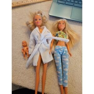 Simba Baby Doll Tiny Simba German Doll Newborn Baby 3" 2 Female Simba dolls